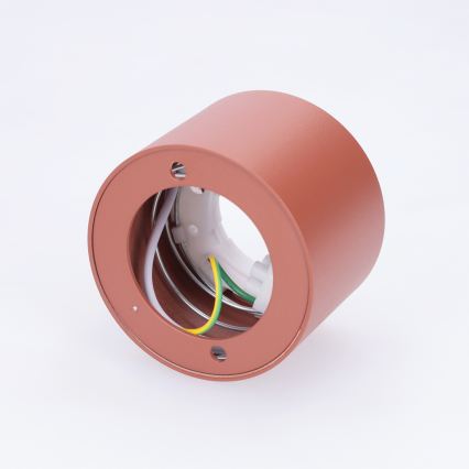BRILAGI - Taškinis šviestuvas SMOOTH 1xGX53/15W/230V 60x82 mm rudas