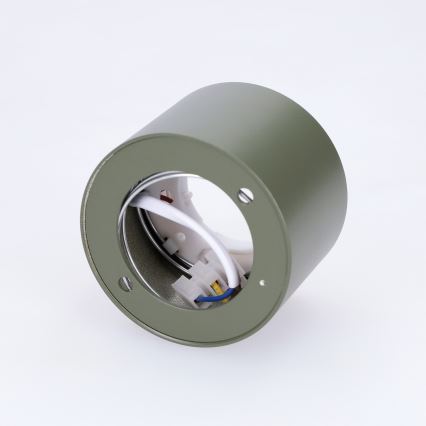 BRILAGI - Taškinis šviestuvas SMOOTH 1xGX53/15W/230V 60x82 mm tamsiai žalias