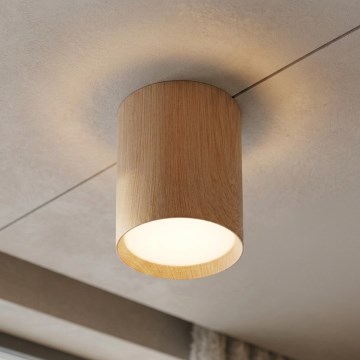 BRILAGI - Taškinis šviestuvas SMOOTH LONG 1xGX53/15W/230V 100x82 mm ąžuolo dekoras