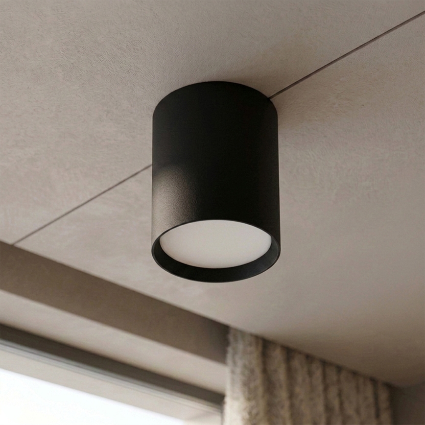 BRILAGI - Taškinis šviestuvas SMOOTH LONG 1xGX53/15W/230V 60x82 mm juodas