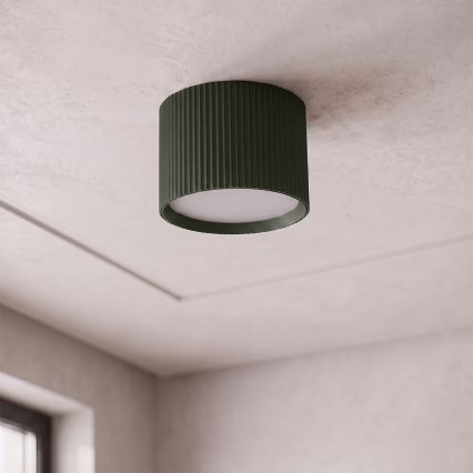 BRILAGI - Taškinis šviestuvas STRIPY 1xGX53/15W/230V 60x82 mm tamsiai žalias
