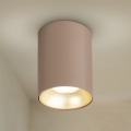 Brilagi - Taškinis šviestuvas TRINE 1xGU10/30W/230V smėlinė/auksinė
