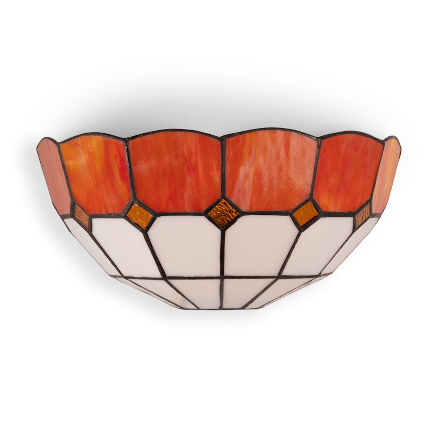 Brilagi - Tiffany stiliaus vitražinis sieninis šviestuvas SIENNA 1xE14/40W/230V