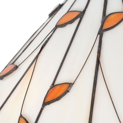 Brilagi - Tiffany vitražinė pastatoma lempa FOLIA 2xE27/60W/230V