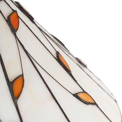 Brilagi - Tiffany vitražinė pastatoma lempa FOLIA 2xE27/60W/230V