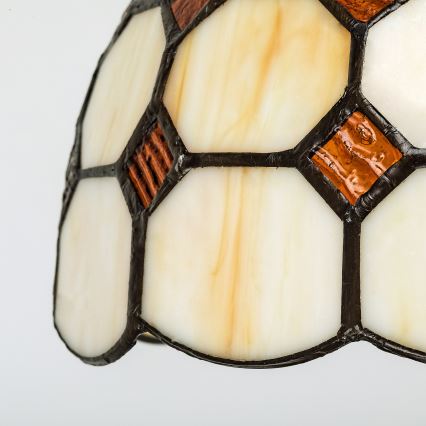 Brilagi - Tiffany vitražinė sieninė lempa DORAN 1xE27/40W/230V