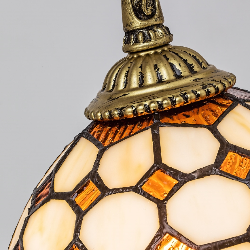 Brilagi - Tiffany vitražinė sieninė lempa DORAN 1xE27/40W/230V