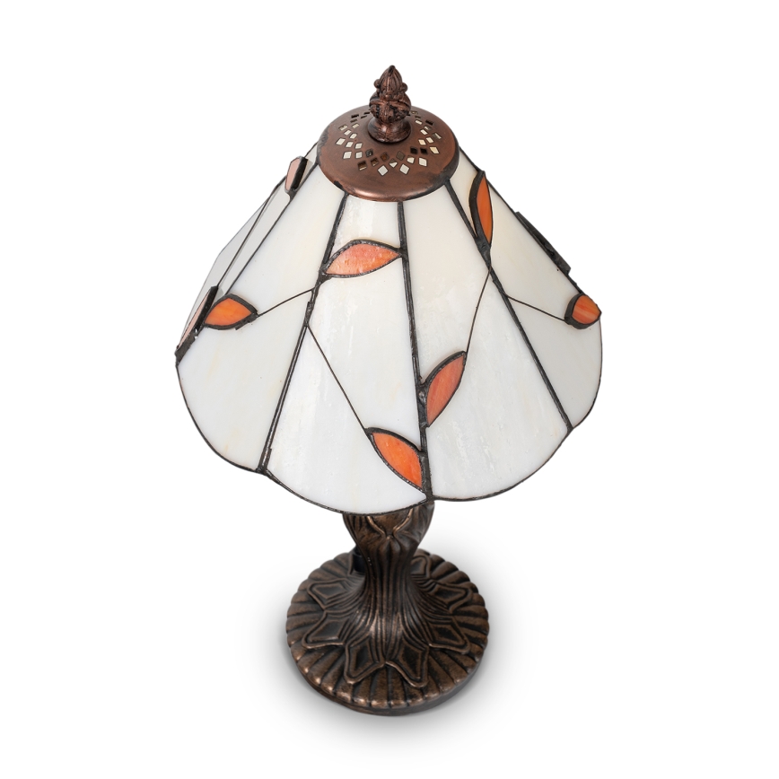 Brilagi - Tiffany vitražinė stalinė lempa FOLIA 1xE27/60W/230V