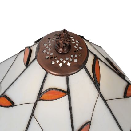 Brilagi - Tiffany vitražinė stalinė lempa FOLIA 1xE27/60W/230V