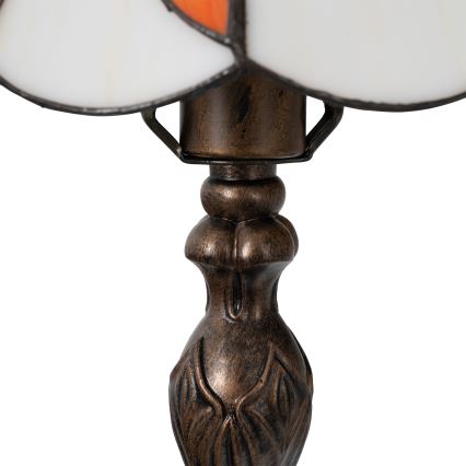 Brilagi - Tiffany vitražinė stalinė lempa FOLIA 1xE27/60W/230V