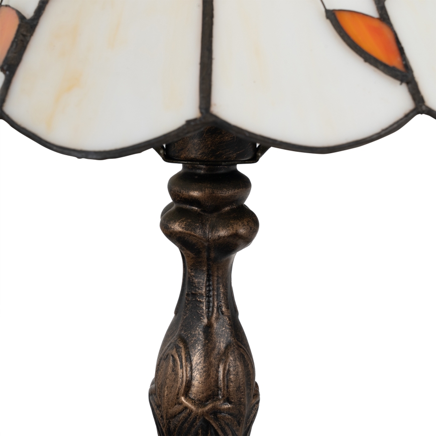 Brilagi - Tiffany vitražinė stalinė lempa FOLIA 1xE27/60W/230V