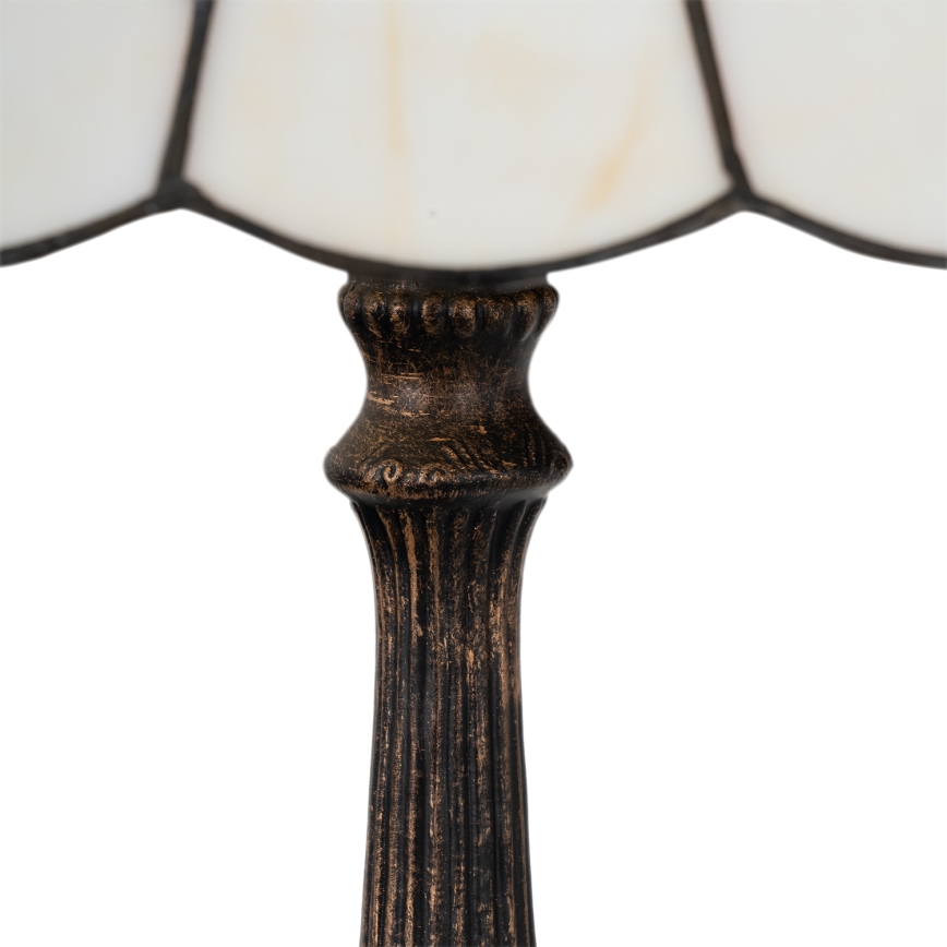 Brilagi - Tiffany vitražinė stalinė lempa FOLIA 2xE27/60W/230V