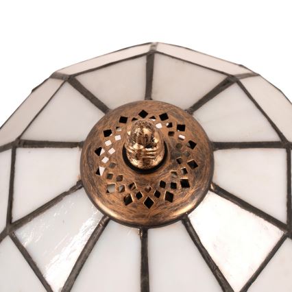 Brilagi - Tiffany vitražinė stalinė lempa SIENNA 1xE27/60W/230V