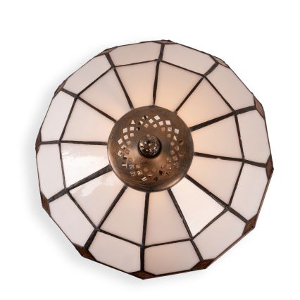 Brilagi - Tiffany vitražinė stalinė lempa SIENNA 1xE27/60W/230V