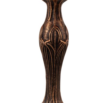 Brilagi - Tiffany vitražinė stalinė lempa SUNFLOWER 1xE27/60W/230V
