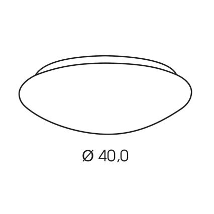 Brilagi - Tiffany vitražinis lubinis šviestuvas MIRABELLA 2xE27/60W/230V skersm. 40 cm