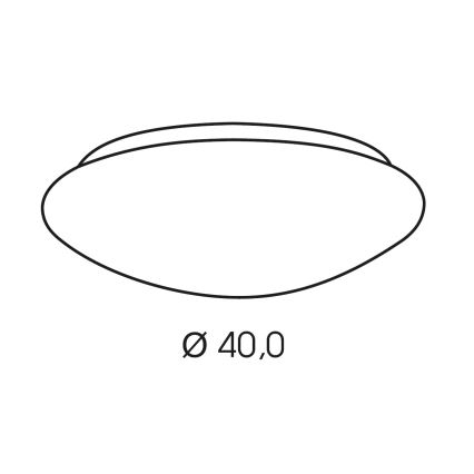 Brilagi - Tiffany vitražinis lubinis šviestuvas SUNFLOWER 2xE27/60W/230V Ø 40 cm