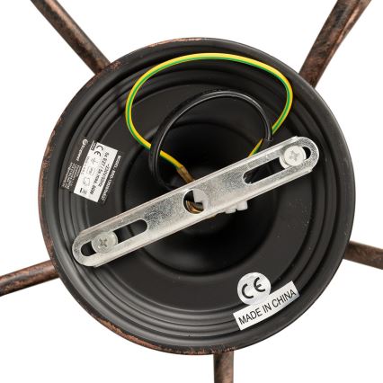 Brilagi - Tiffany vitražinis paviršinis šviestuvas MIRABELLA 8xE27/60W/230V skersmuo 68 cm