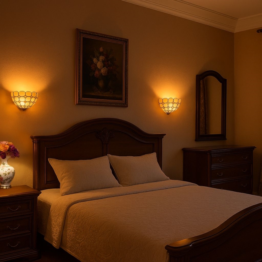 Brilagi - Tiffany vitražinis sieninis šviestuvas DORAN 1xE14/40W/230V