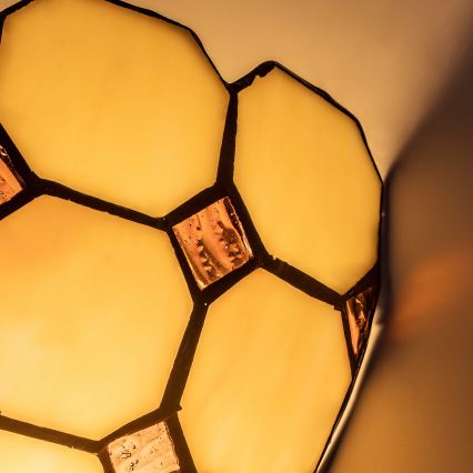 Brilagi - Tiffany vitražinis sieninis šviestuvas DORAN 1xE14/40W/230V