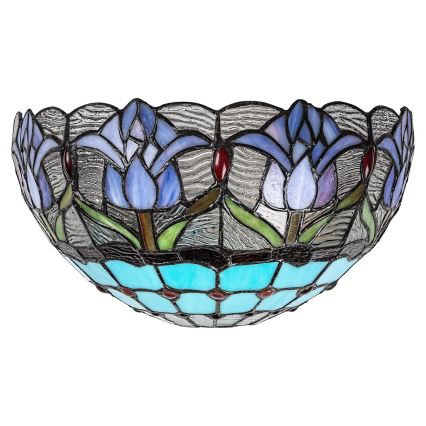 Brilagi - Tiffany vitražinis sieninis šviestuvas LORAS 1xE14/40W/230V