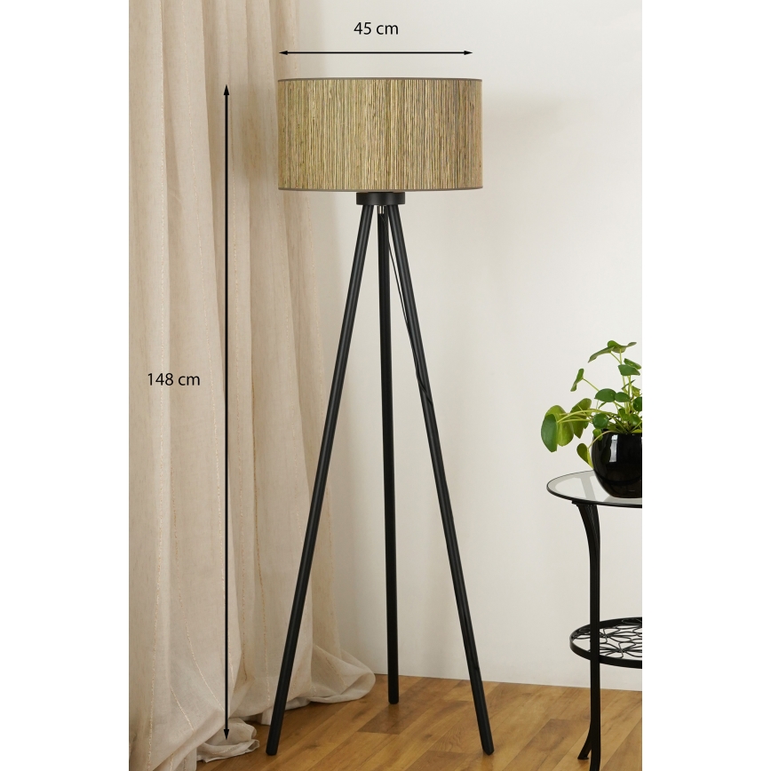 Brilagi - Toršeras BOSTON ROLLER 1xE27/15W/230V šiaudų ruda/auksas