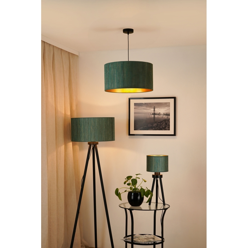 Brilagi - Toršeras BOSTON ROLLER 1xE27/15W/230V šiaudų žalia/auksas