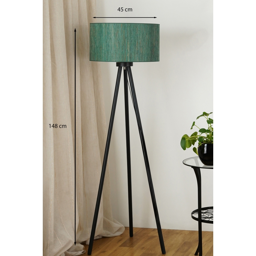 Brilagi - Toršeras BOSTON ROLLER 1xE27/15W/230V šiaudų žalia/auksas