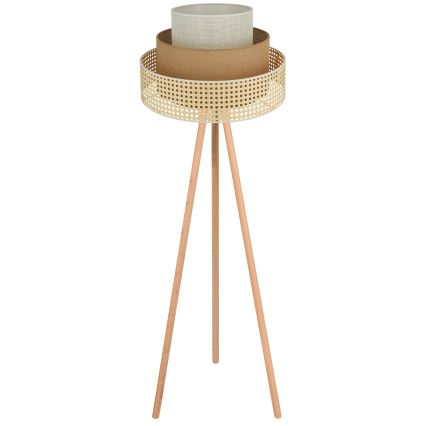 Brilagi - Toršeras CEDAR LUNETA 1xE27/15W/230V smėlio spalva/ruda/kreminė