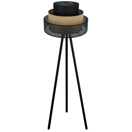 Brilagi - Toršeras DAKOTA LUNETA 1xE27/15W/230V juoda/smėlio spalva