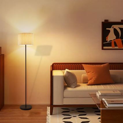 Brilagi - Toršeras NORDIC WAVE 1xE27/15W/230V lininė/juoda