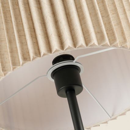 Brilagi - Toršeras NORDIC WAVE 1xE27/15W/230V lininė/juoda