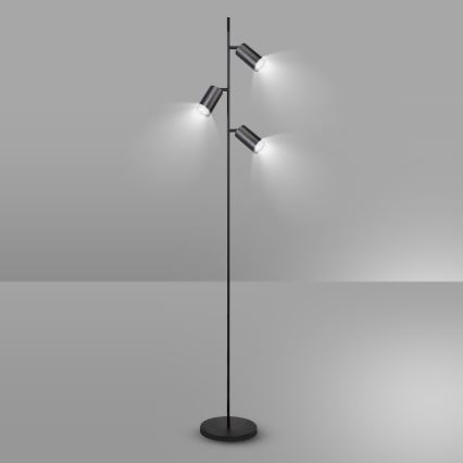 Brilagi - Toršeras SELE 3xGU10/30W/230V juoda