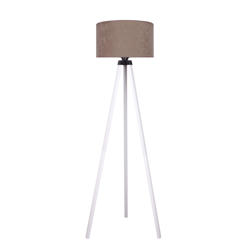 Brilagi - Toršeras VELVET 1xE27/60W/230V baltas/smėlio spalvos