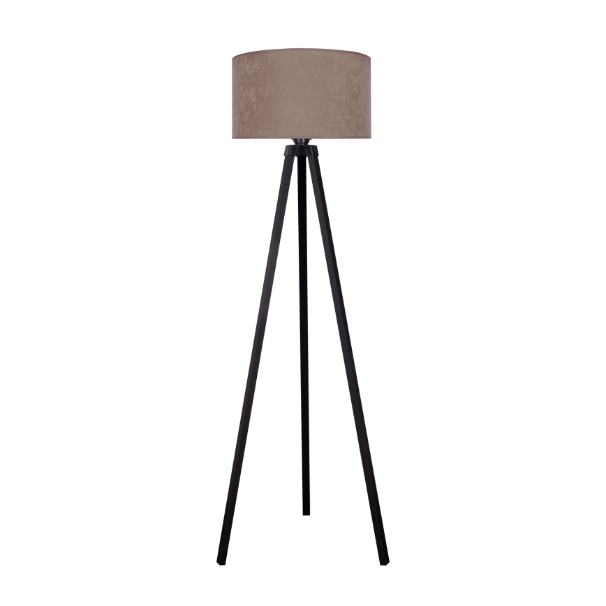 Brilagi - Toršeras VELVET 1xE27/60W/230V juoda/smėlio spalva