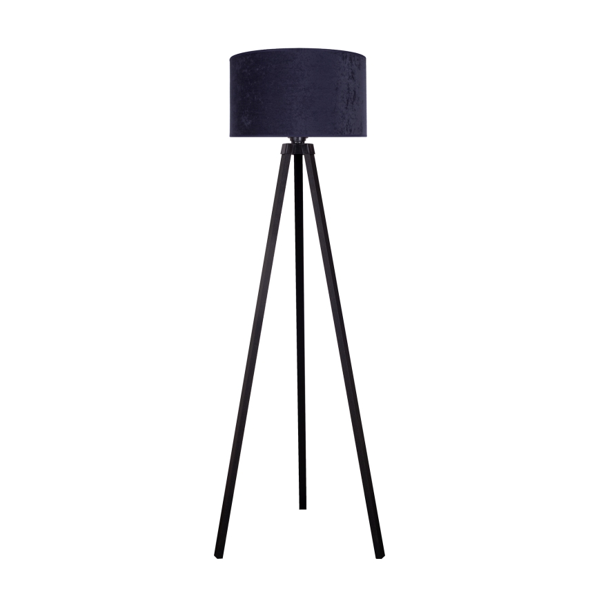 Brilagi - Toršeras VELVET 1xE27/60W/230V juodas/mėlynas