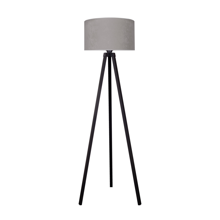 Brilagi - Toršeras VELVET 1xE27/60W/230V juodas/pilkas