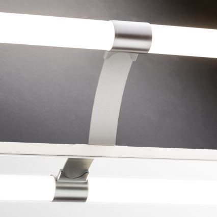 Brilagi - LED vonios veidrodžio apšvietimas 2in1 TUBEO LED/6W/230V 40 cm IP44 sidabrinė