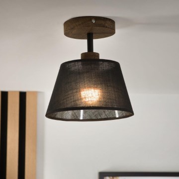 Brilagi - Tvirtinamas sietynas ANTHONY 1xE14/60W/230V ąžuolas/juoda