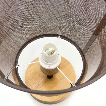 Brilagi - Tvirtinamas sietynas ANTHONY 1xE14/60W/230V ąžuolas/ruda