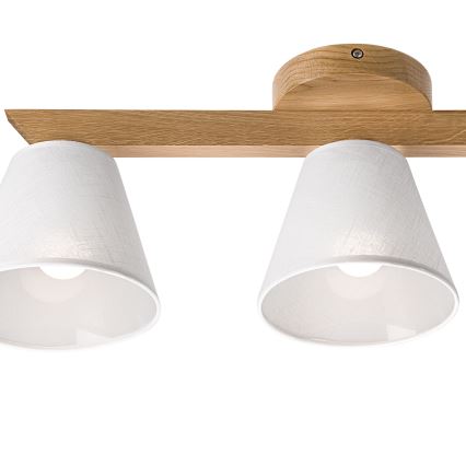 Brilagi - Tvirtinamas sietynas ANTHONY 3xE14/40W/230V ąžuolas/balta