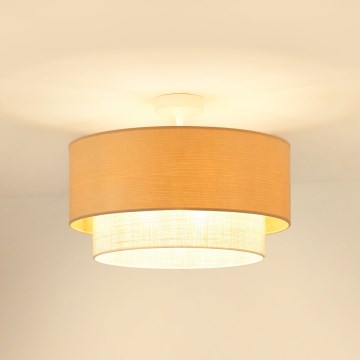 Brilagi - Tvirtinamas sietynas ARIZONA BOHO 1xE27/15W/230V diametras 45 cm kreminė/smėlio spalva