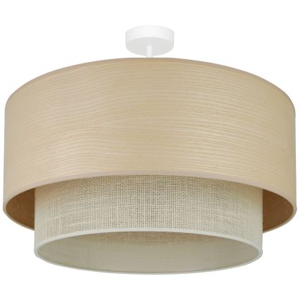 Brilagi - Tvirtinamas sietynas ARIZONA BOHO 1xE27/15W/230V diametras 60 cm smėlio spalva