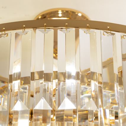 Brilagi - Tvirtinamas sietynas CRYSTAL 5xE14/40W/230V auksas