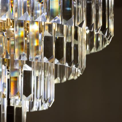 Brilagi - Tvirtinamas sietynas CRYSTAL 5xE14/40W/230V auksas
