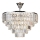 Brilagi - Tvirtinamas sietynas CRYSTAL 5xE14/40W/230V blizgus chromas
