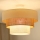 Brilagi - Tvirtinamas sietynas DENVER LUNETA 1xE27/15W/230V diametras 45 cm smėlio spalva/ruda/kreminė