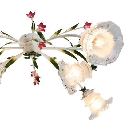 Brilagi - Tvirtinamas sietynas FLORA 6xE14/60W/230V