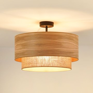 Brilagi - Tvirtinamas sietynas MONTANA BOHO 1xE27/15W/230V diametras 45 cm ruda