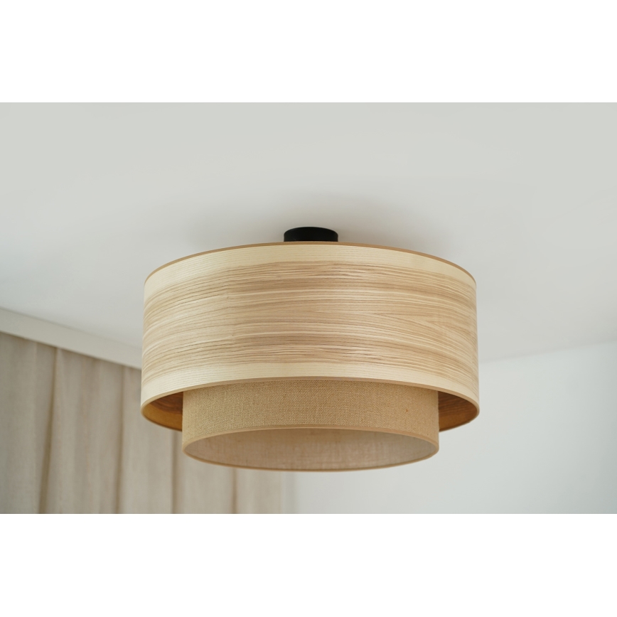 Brilagi - Tvirtinamas sietynas MONTANA BOHO 1xE27/15W/230V diametras 60 cm ruda
